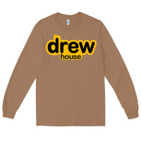 Toasted Coconut drew smile house Long Sleeve Tee - artisFamous
