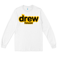 White drew smile house Long Sleeve Tee - artisFamous