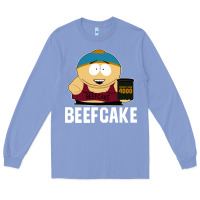 Colony Blue beefcake Long Sleeve Tee - artisFamous
