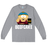 Heather Grey beefcake Long Sleeve Tee - artisFamous