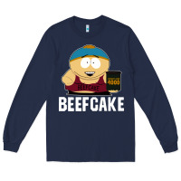 Navy beefcake Long Sleeve Tee - artisFamous