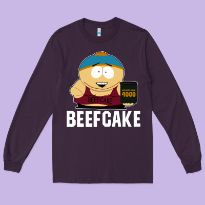Beefcake Long Sleeve Tee Designed By Artisfamous