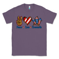 Lavender Peace Love Fireworks Classic Tee - Jasminsmagicworld