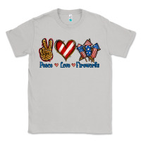 Moon Dust Peace Love Fireworks Classic Tee - Jasminsmagicworld