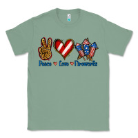 Sage Peace Love Fireworks Classic Tee - Jasminsmagicworld