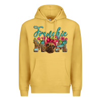 Antique Gold french bulldog mom Premium Hoodie - Artiststas