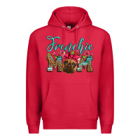Cardinal french bulldog mom Premium Hoodie - Artiststas