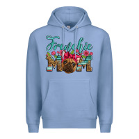 Colony Blue french bulldog mom Premium Hoodie - Artiststas