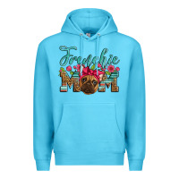 Ocean Blue french bulldog mom Premium Hoodie - Artiststas