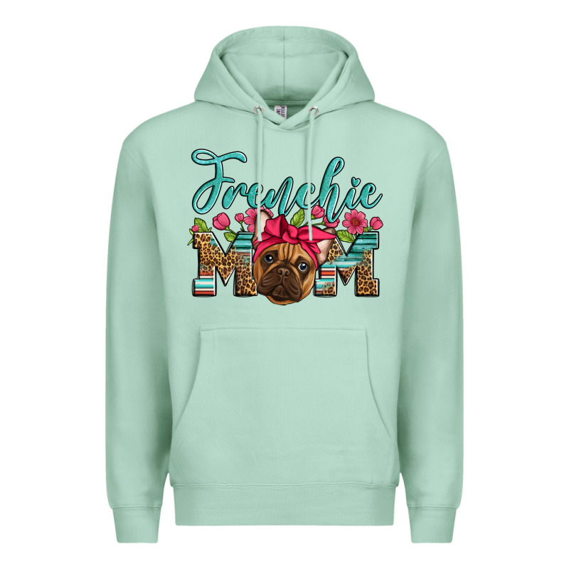 French Bulldog Mom Premium Hoodie by Artiststas | Teevron