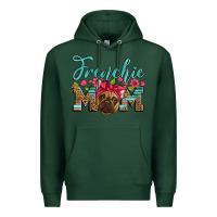 Sports Green french bulldog mom Premium Hoodie - Artiststas