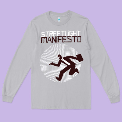 Streetlight Manisfesto Vertigo Long Sleeve Tee Designed By Artisfamous