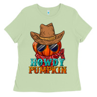 Matcha howdy pumpkin Ladies Tee - BundleAndBundleShop