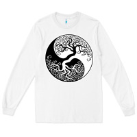 White tree of life yin yang Long Sleeve Tee - artisFamous