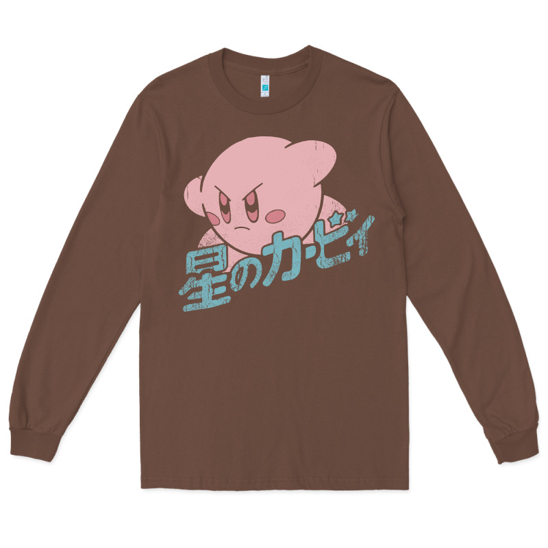 Funny Kirby Kanji Long Sleeve Tee by artisFamous | Teevron