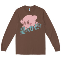 Chestnut funny kirby kanji Long Sleeve Tee - artisFamous
