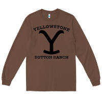 Chestnut black stone dutton ranch Long Sleeve Tee - artisFamous