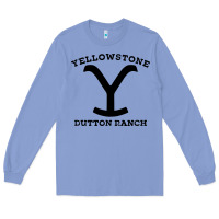 Colony Blue black stone dutton ranch Long Sleeve Tee - artisFamous