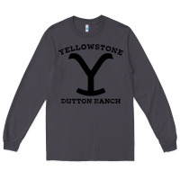 Smoke black stone dutton ranch Long Sleeve Tee - artisFamous