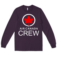 Plum aviation air canada crew Long Sleeve Tee - artisFamous