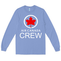 Colony Blue aviation air canada crew Long Sleeve Tee - artisFamous
