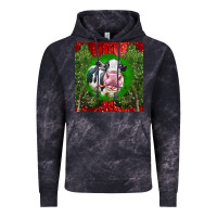 Cloud Black christmas holstein Vintage Hoodie - LillyAllenDesigns