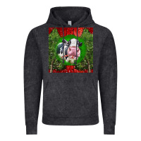 Vintage Black christmas holstein Vintage Hoodie - LillyAllenDesigns