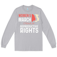 Moon Dust women’s march for reproductive rights pro choice feminist, women’s Long Sleeve Tee - artisFamous