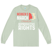 Matcha women’s march for reproductive rights pro choice feminist, women’s Long Sleeve Tee - artisFamous