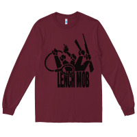 Burgundy lench mob ice cube nwa west coast crewneck Long Sleeve Tee - artisFamous