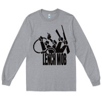 Heather Grey lench mob ice cube nwa west coast crewneck Long Sleeve Tee - artisFamous
