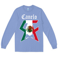 Colony Blue canelo alvarez Long Sleeve Tee - artisFamous