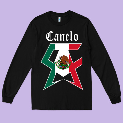 Canelo Alvarez Long Sleeve Tee Designed By Artisfamous