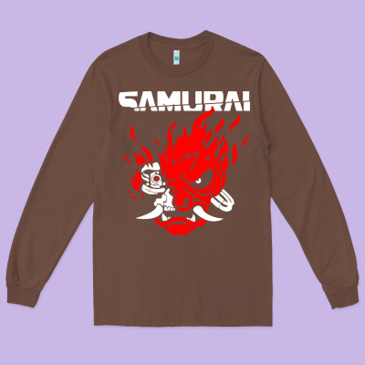 Cyberpunk 2077 Long Sleeve Tee Designed By Artisfamous