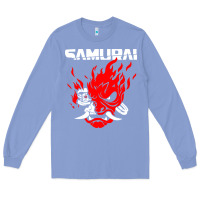 Colony Blue cyberpunk 2077 Long Sleeve Tee - artisFamous