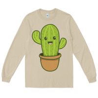 Mushroom happy cactus hug me please Long Sleeve Tee - artisFamous