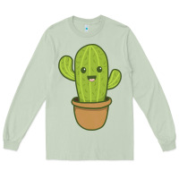 Matcha happy cactus hug me please Long Sleeve Tee - artisFamous
