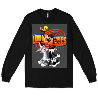Black cartoon Long Sleeve Tee - artisFamous