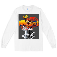 White cartoon Long Sleeve Tee - artisFamous