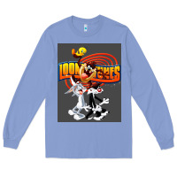Colony Blue cartoon Long Sleeve Tee - artisFamous