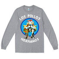 Heather Grey los pollos hermanos classic Long Sleeve Tee - artisFamous