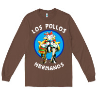 Chestnut los pollos hermanos classic Long Sleeve Tee - artisFamous