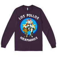 Plum los pollos hermanos classic Long Sleeve Tee - artisFamous