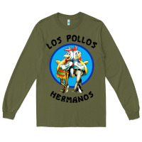 Army Green los pollos hermanos classic Long Sleeve Tee - artisFamous