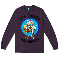 Plum los pollos hermanos classic Long Sleeve Tee - artisFamous