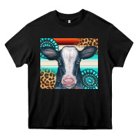 Black Cow Tumbler Heavy Core Tee - CowCowDesign