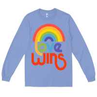 Colony Blue love  classic Long Sleeve Tee - artisFamous