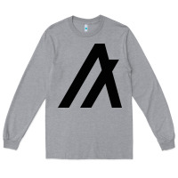 Heather Grey algorand crypto   algorand algo  t shirt Long Sleeve Tee - artisFamous