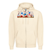 Sandshell fourth of july popsicle Zipper Hoodie - RanaPortraitStore