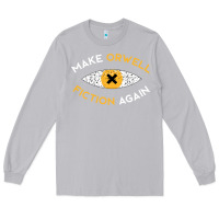 Moon Dust make orwell fiction again Long Sleeve Tee - artisFamous